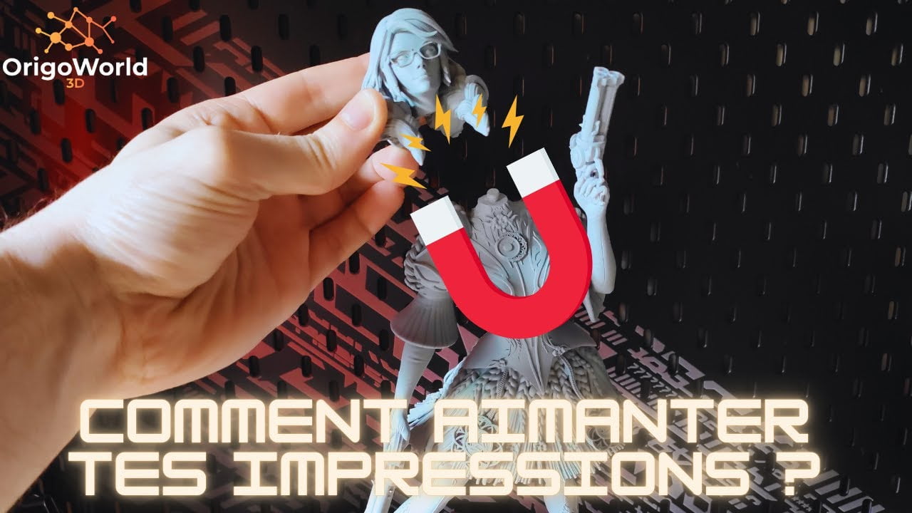 Aimanter un impressions 3D