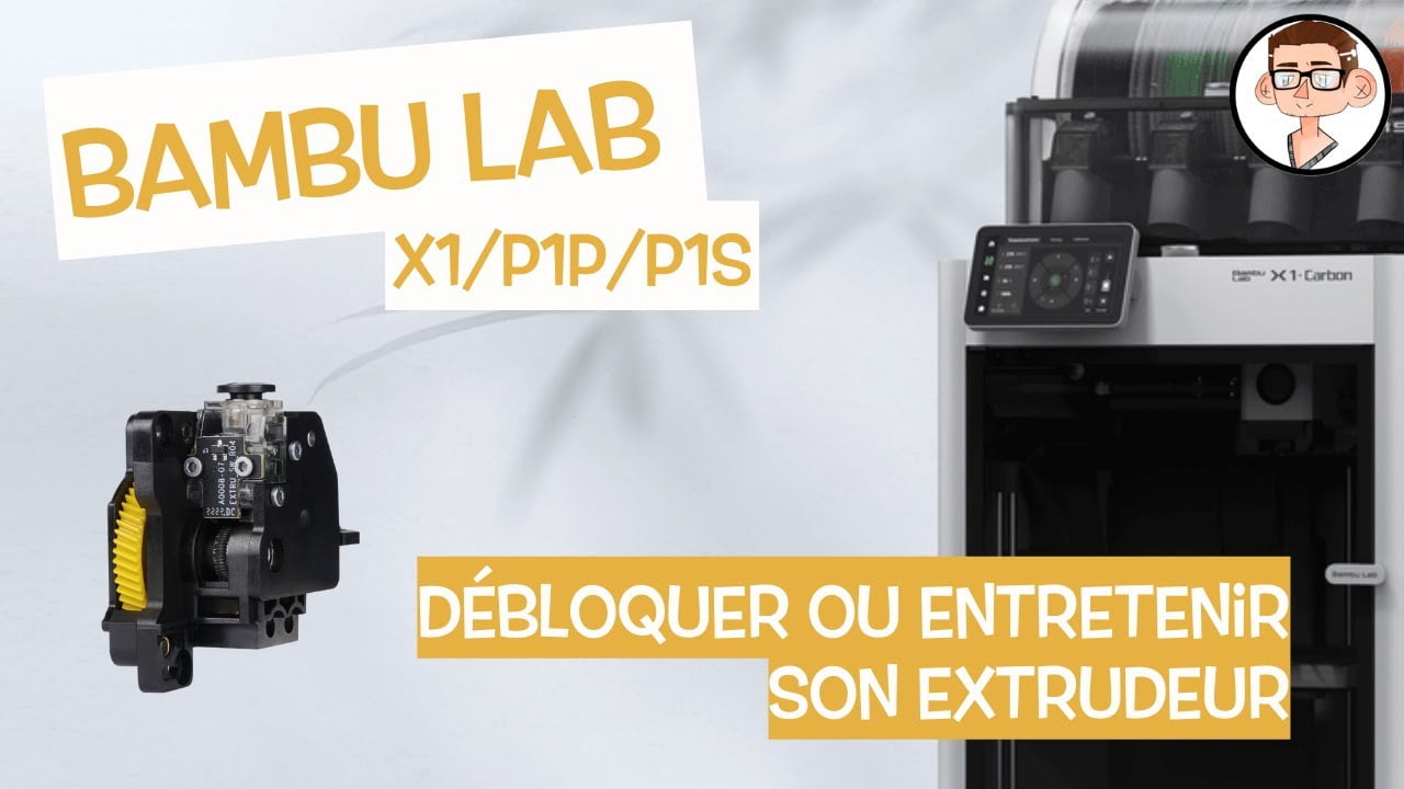 Débloquer ou entretenir l\'extrudeur