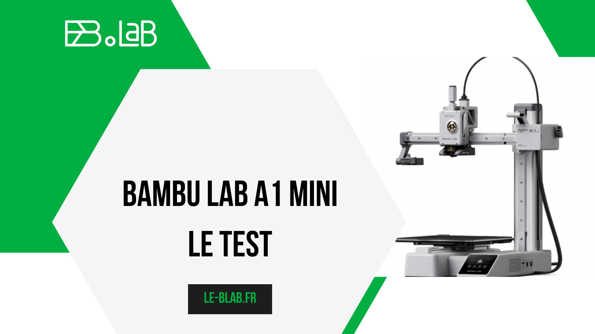 Test de l\'imprimante Bambu lab A1 mini